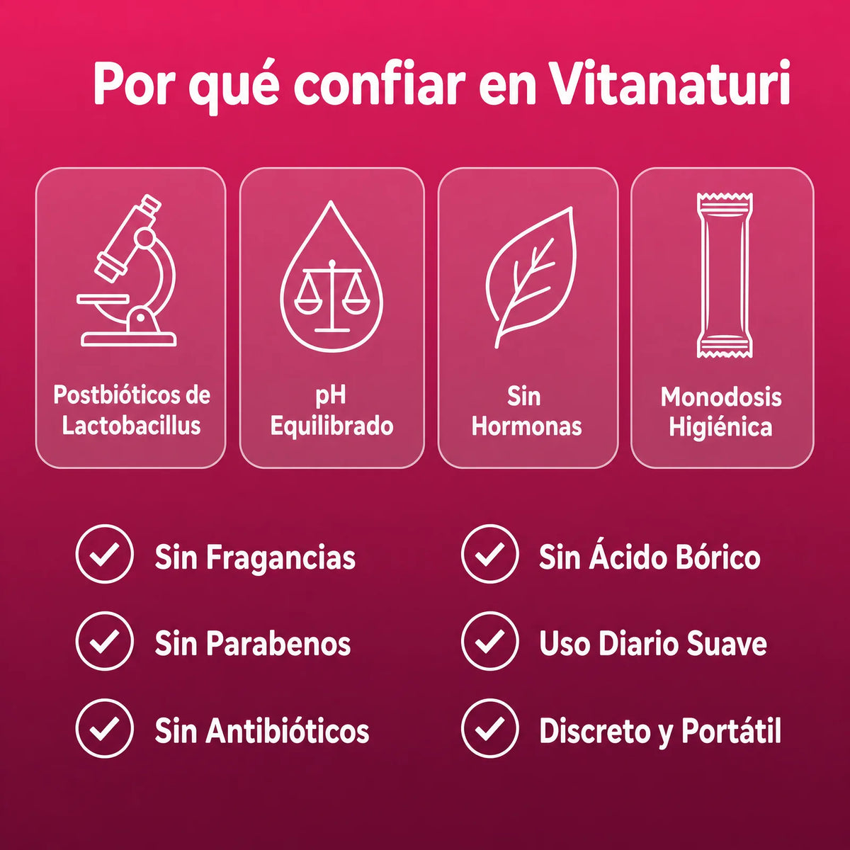 Por qué confiar en Vitanaturi