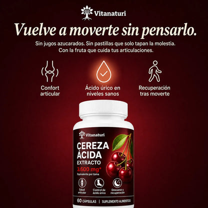 Vuelve a moverte sin pensarlo: confort articular, ácido úrico en niveles sanos y recuperación tras moverte